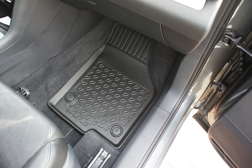 Car mats Volkswagen Sharan II (7N) 2010-present Cool Liner PE/TPE rubber (3)