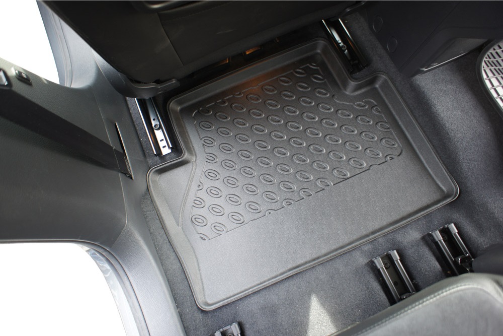 Car mats Volkswagen Sharan II (7N) 2010-present Cool Liner PE/TPE rubber (4)