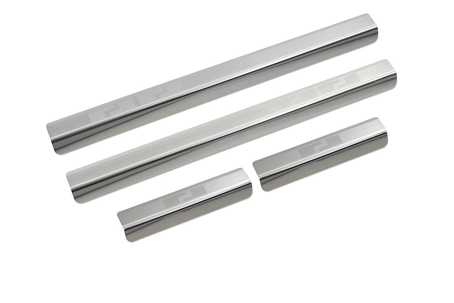 Door sill plates suitable for Volkswagen Tiguan III 2024-present stainless steel brushed