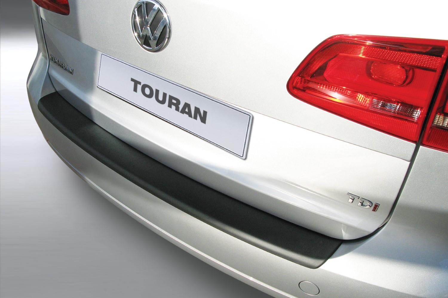 Protection de seuil de coffre Volkswagen Touran (1T GP2) 2010-2015 ABS - noir mat