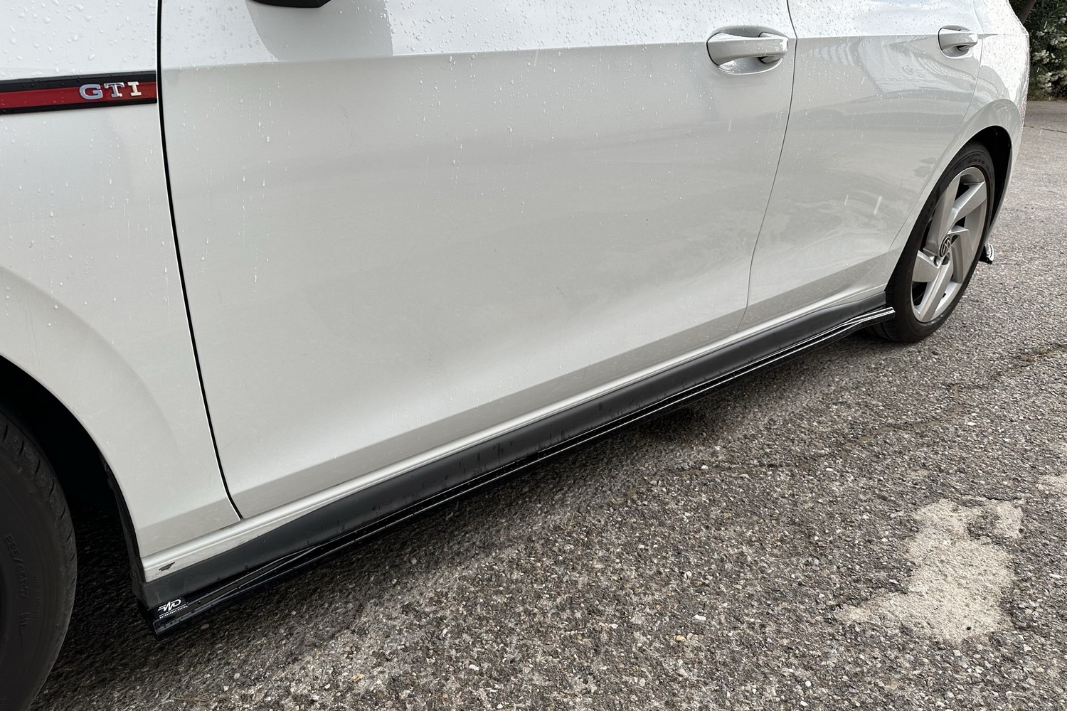 Sideskirts geschikt voor Volkswagen Golf VIII (CD) 2020-heden 5-deurs hatchback ABS