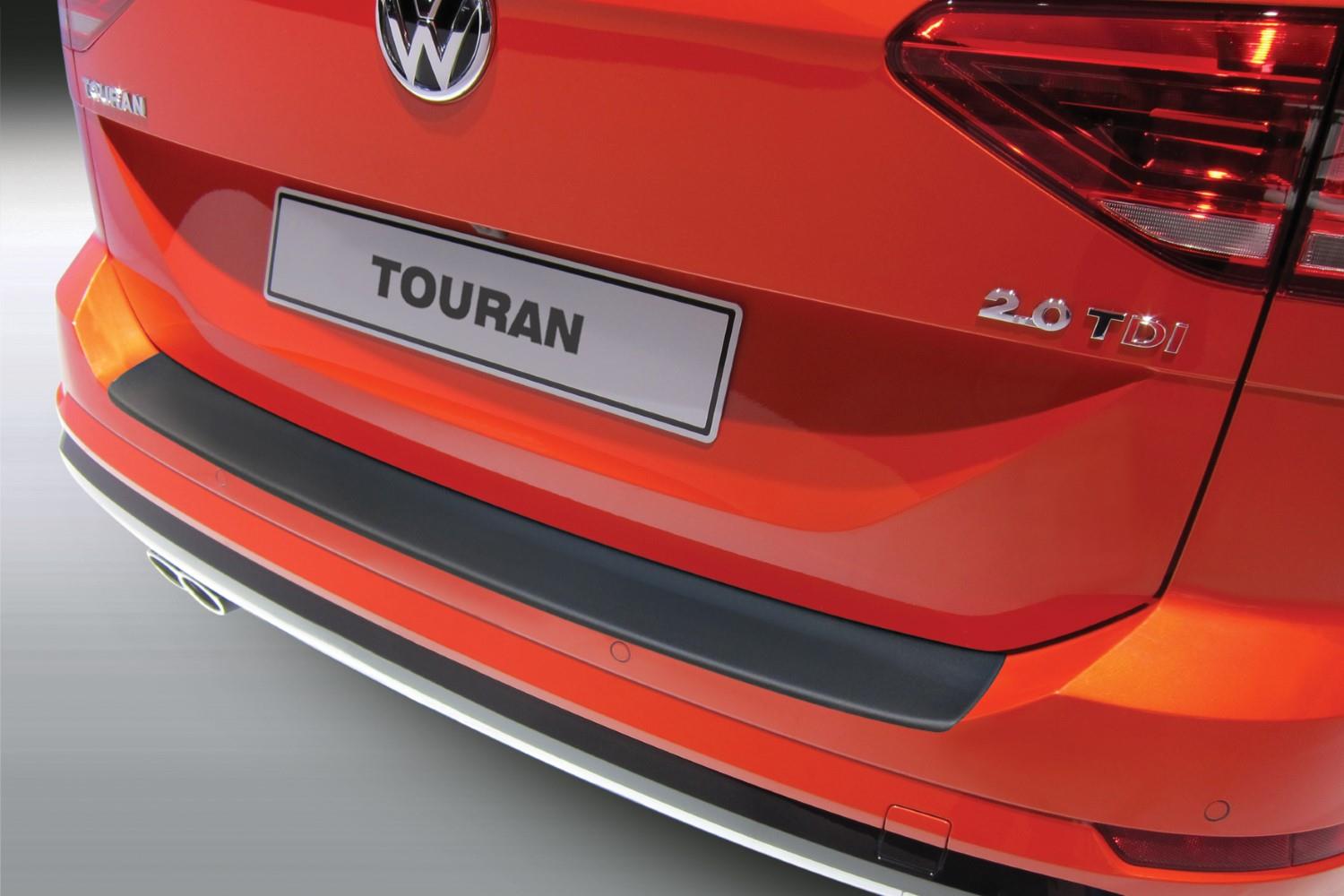 Bumperbeschermer Volkswagen Touran (5T) 2015-heden ABS - matzwart