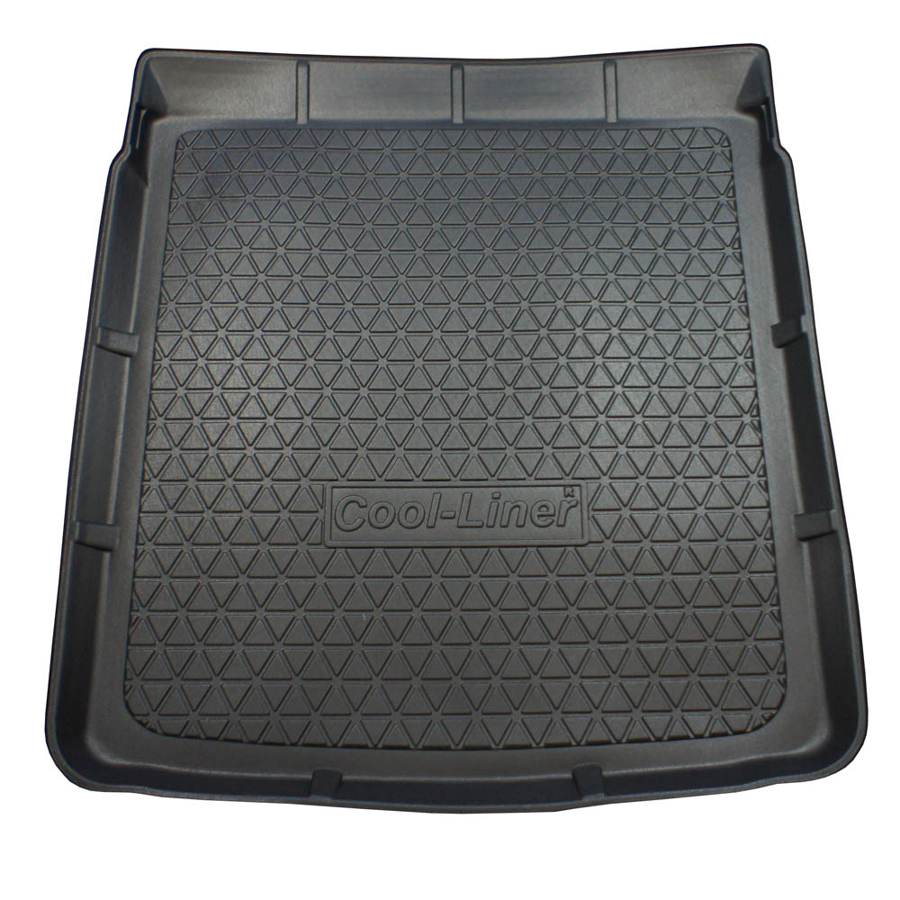 Boot mat suitable for Volkswagen Passat (B7) 2010-2014 4-door saloon Cool Liner anti slip PE/TPE rubber