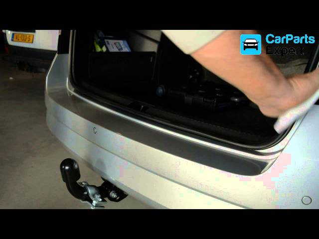 Ladekantenschutz Fiat 500e Edelstahl anthrazit | CarParts-Expert