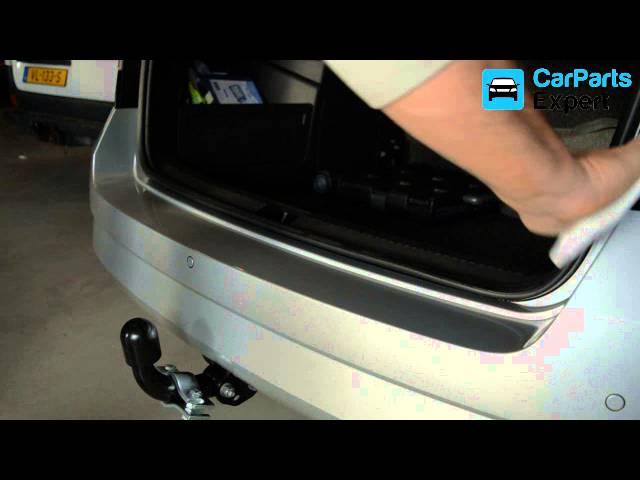 Protection de seuil arrière (ABS) sur mesure pour BMW X1 (U11) 'M