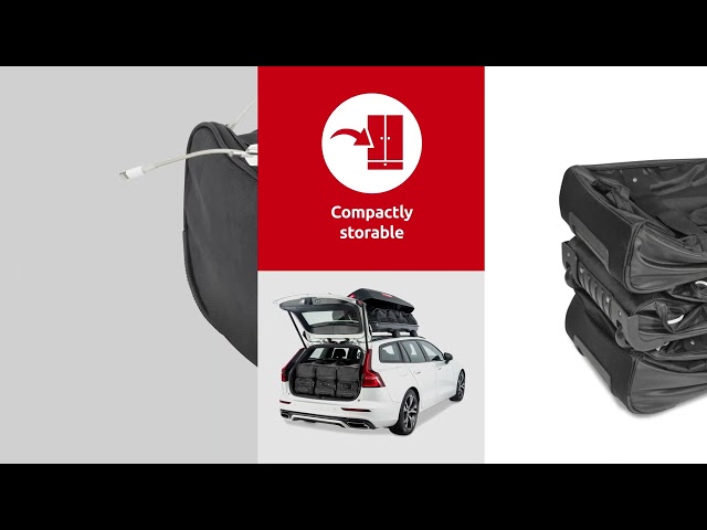 Travel bags fits BMW X1 (U11) tailor made (6 bags)