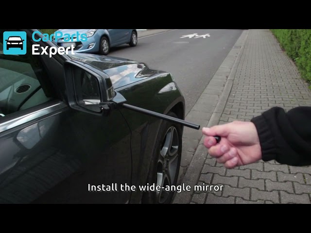 Installation video towing mirrors