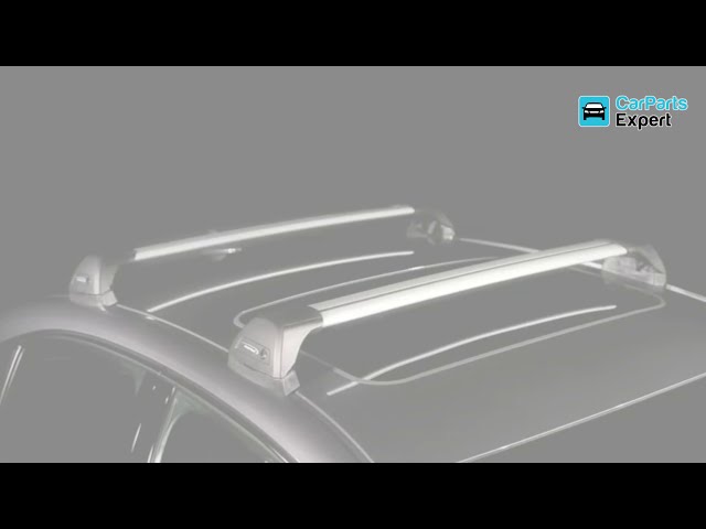 Barres de Toit AUDI A3 SPORTBACK 2012 2020 DESIGN TRANSVERSALES Aluminium  barres integrés